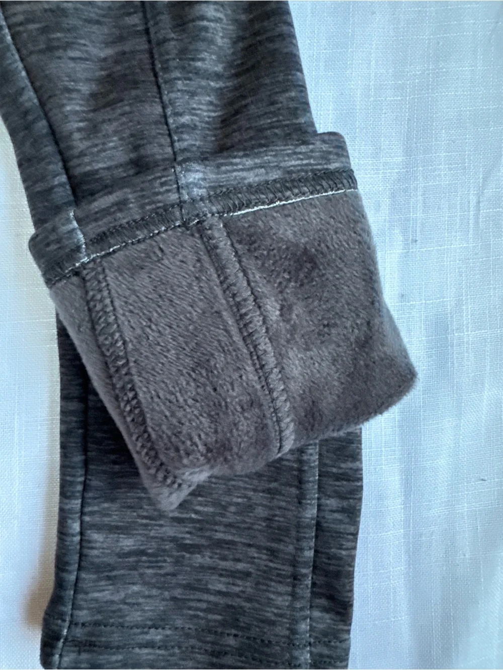 Girls Faux-Fur Lined Leggings